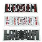 3D Metal Rear Trunk Sticker Emblem Sticker for Tesla Model 3/Y/S/X