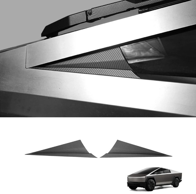 A-Pillar Triangle Spoiler Covers for Cybertruck
