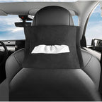 Alcantara Hidden Tissue Box for Tesla Model 3 & Model Y