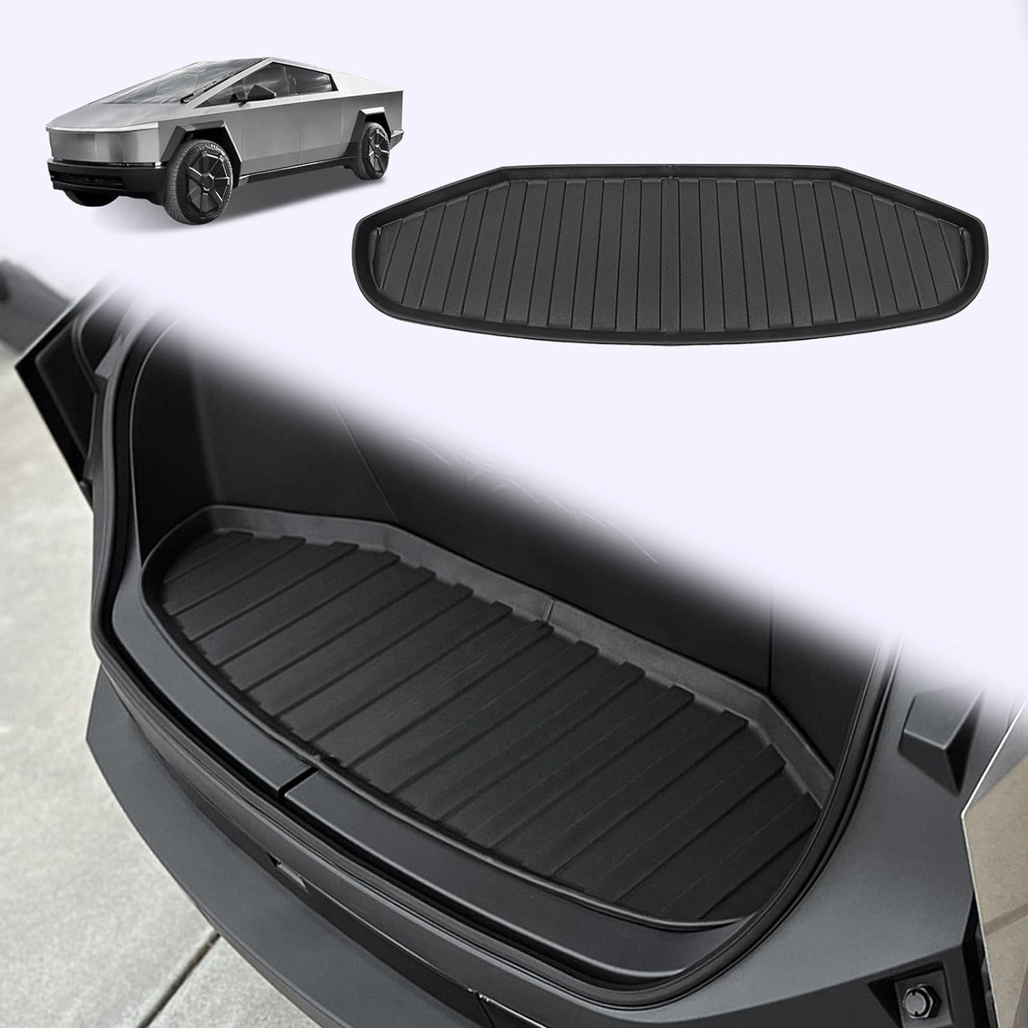 All Weather Front Rear Trunk Mats for Cybertruck