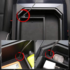 Armrest Storage Box Double Layer for Cybertruck