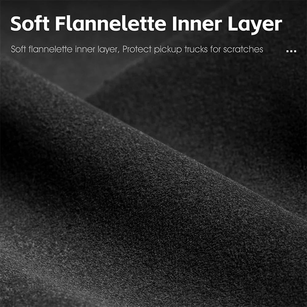 Bike Tailgate Shield Pad with Tool Pockets for Cybertruck