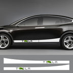 Car Door Side Skirt Stripes Sill Sticker Body Decal for Tesla Model S/3/X/Y (2pcs/set)