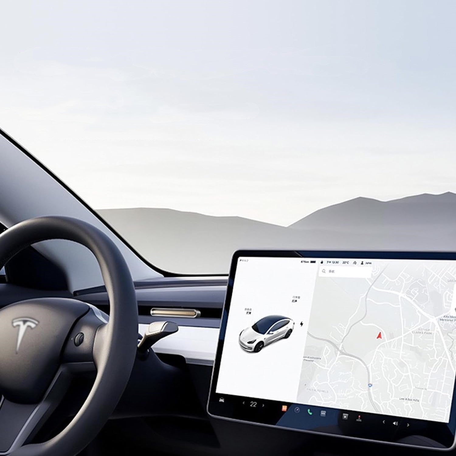 TESERY Car Fragrance Diffuser for Model 3/Y