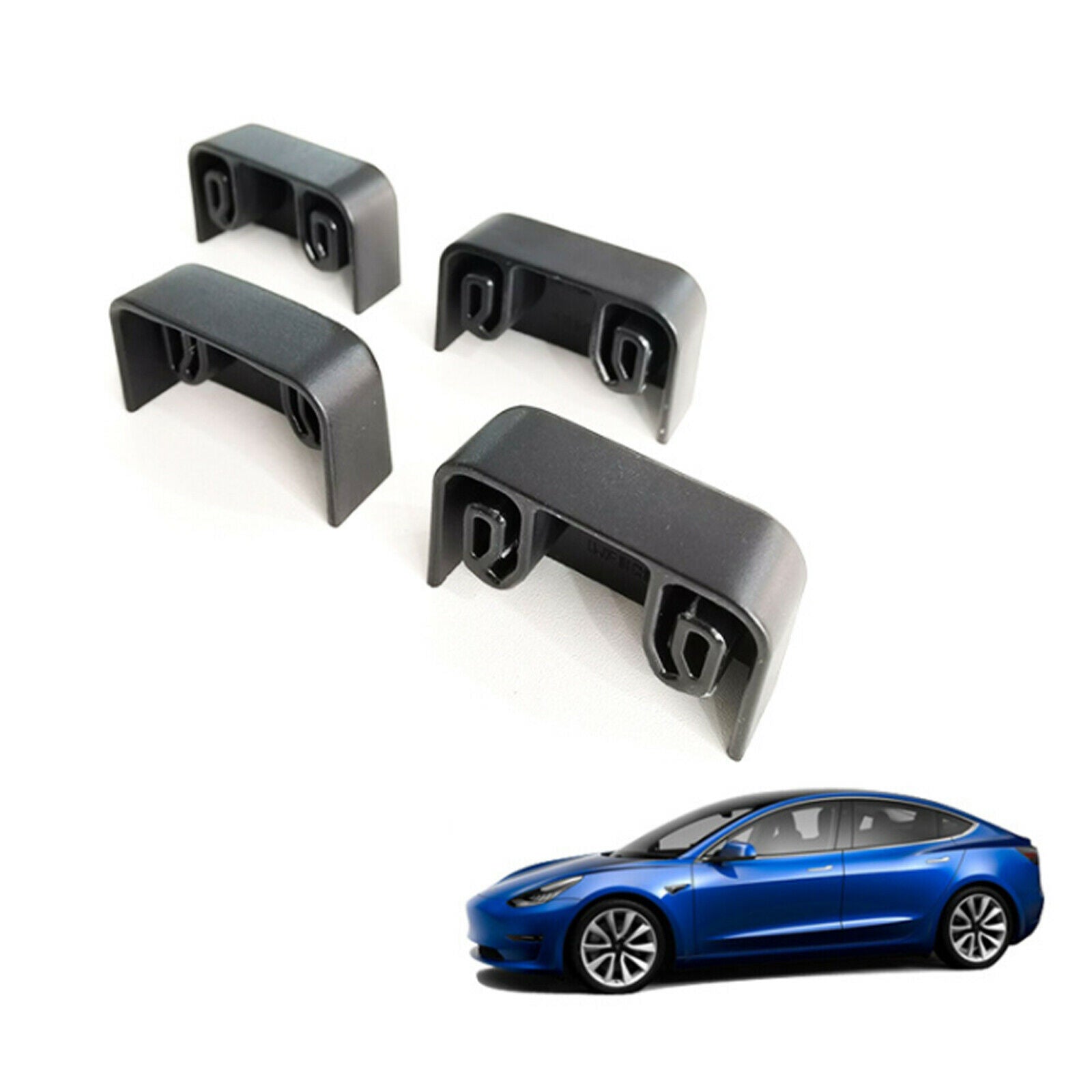 Car Slide Rails Anti-Kick Plugs for Tesla Model 3 Model Y(4pcs)