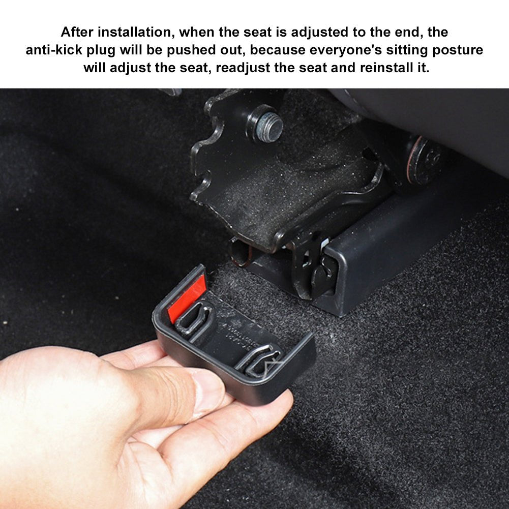Car Slide Rails Anti-Kick Plugs for Tesla Model 3 Model Y(4pcs)