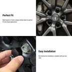 Center Wheel Center Cap Kit With Puller for Tesla Model 3/Y/S/X