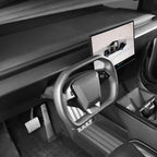 Dashboard Cover Real Carbon Fiber Trim Panel Protection for Cybertruck (2 PCS)