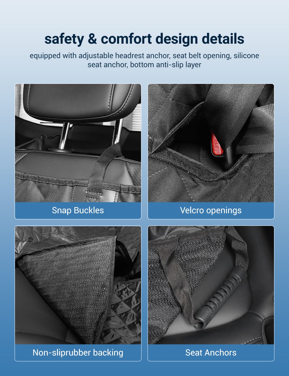 Dog Seat Cover for Tesla Model 3/Y/S/X/Cybertruck