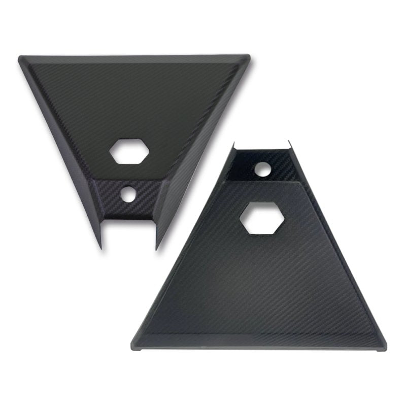 Dry Carbon Fiber Warning Light Cover for Cybertruck