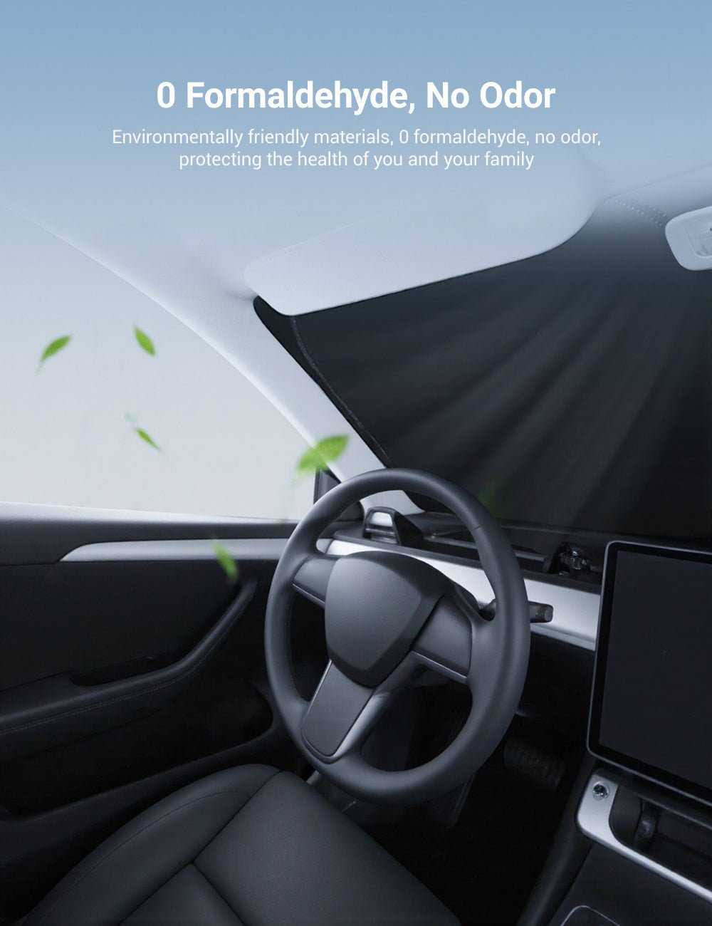 Front Windshield Sunshade for Tesla Model 3 / New Model Y