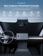 Front Windshield Sunshade for Tesla Model 3 / New Model Y