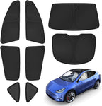 Full 8pcs Set Side Window Shade for Tesla Model Y