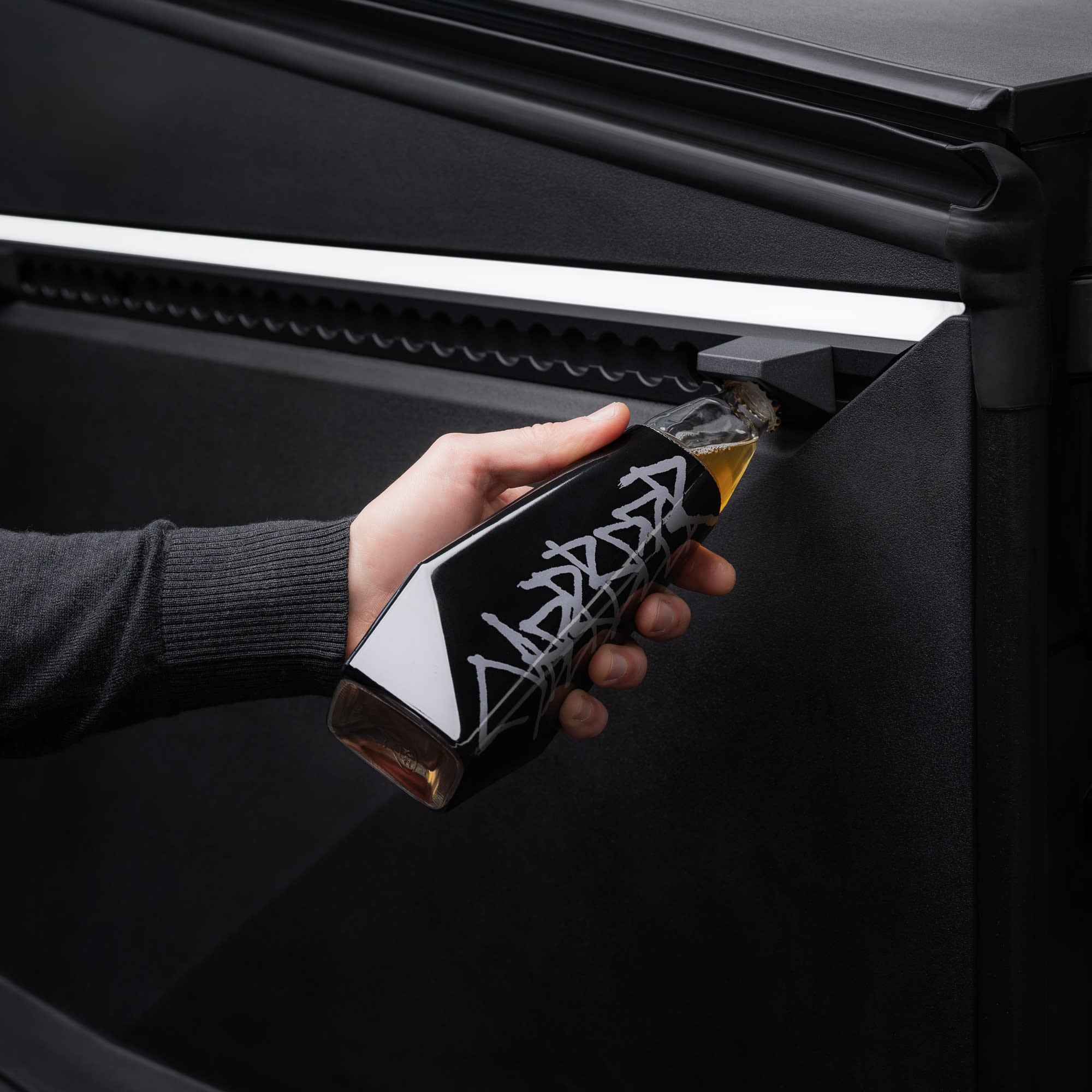 L-Track Bottle Opener for Cybertruck