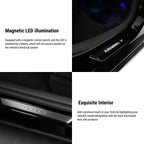 LED Illuminated Door Sills Protector Front & Rear for Model Y / 3