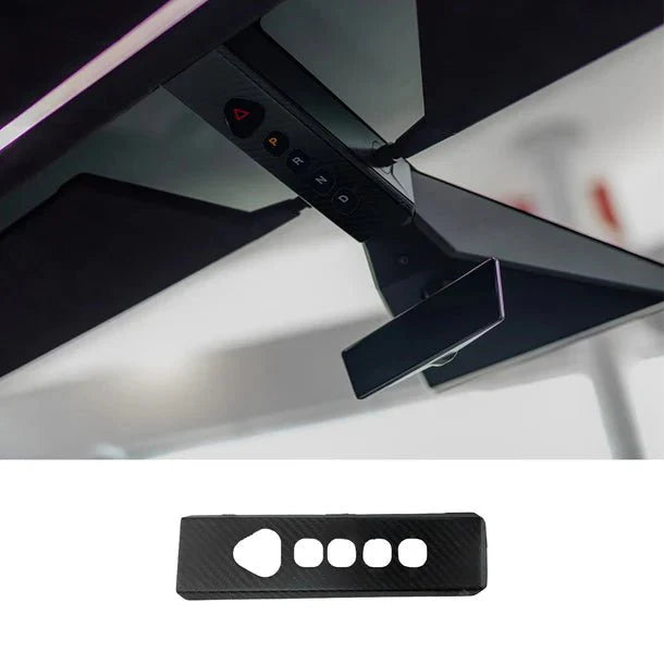 Reading Light Trim Cover Real Carbon Fiber for Cybertruck