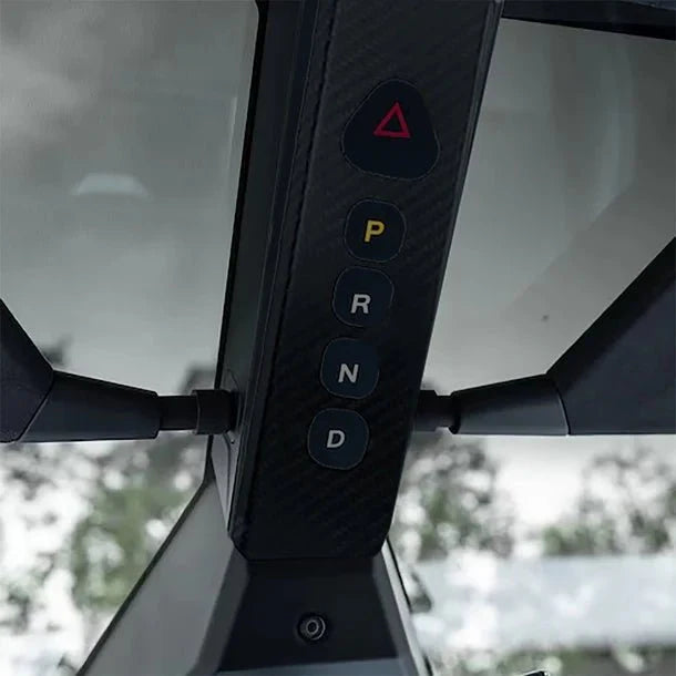 Reading Light Trim Cover Real Carbon Fiber for Cybertruck