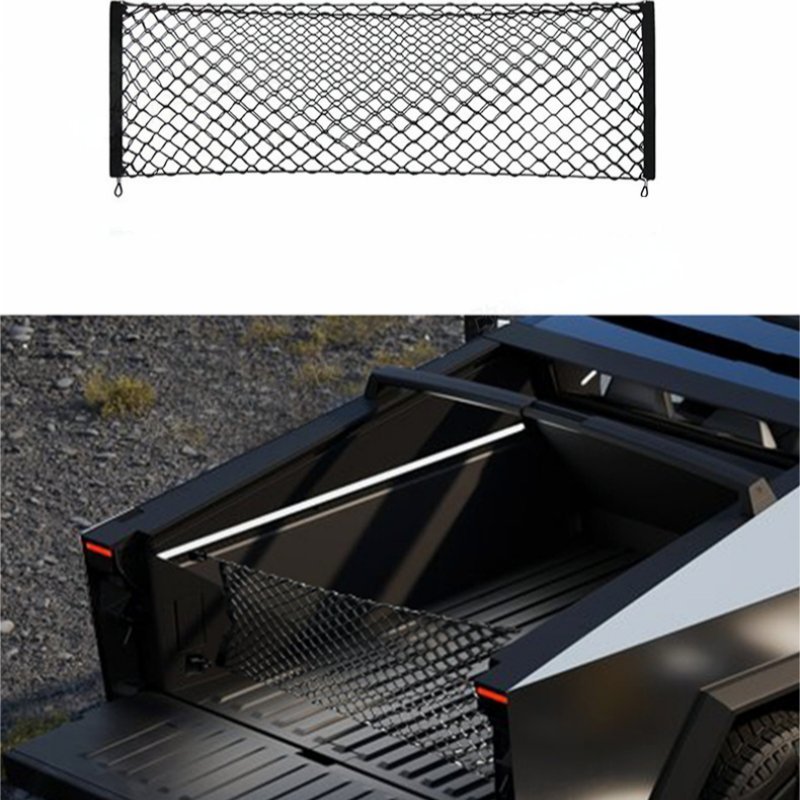 Rear Bucket Fixed Mesh Pocket for Cybertruck