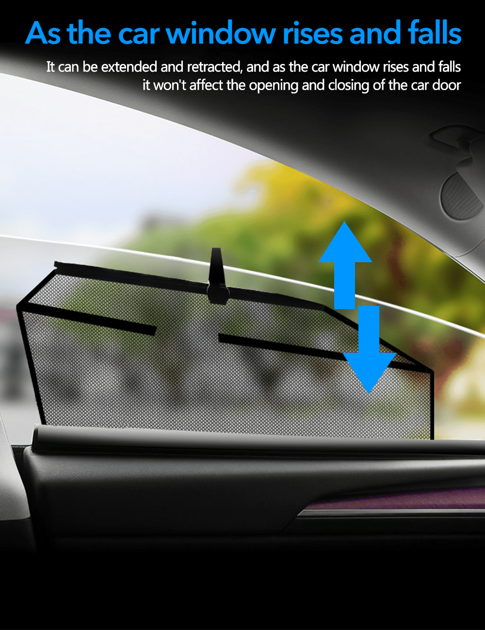 Side Window Shade for Tesla Model Y