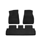 TESERY All Weather 3D Floor Mats for Tesla Model Y & Model 3 Highland
