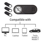 Tesery Camera Cover for Tesla Model 3 / Model Y (6 PCS)