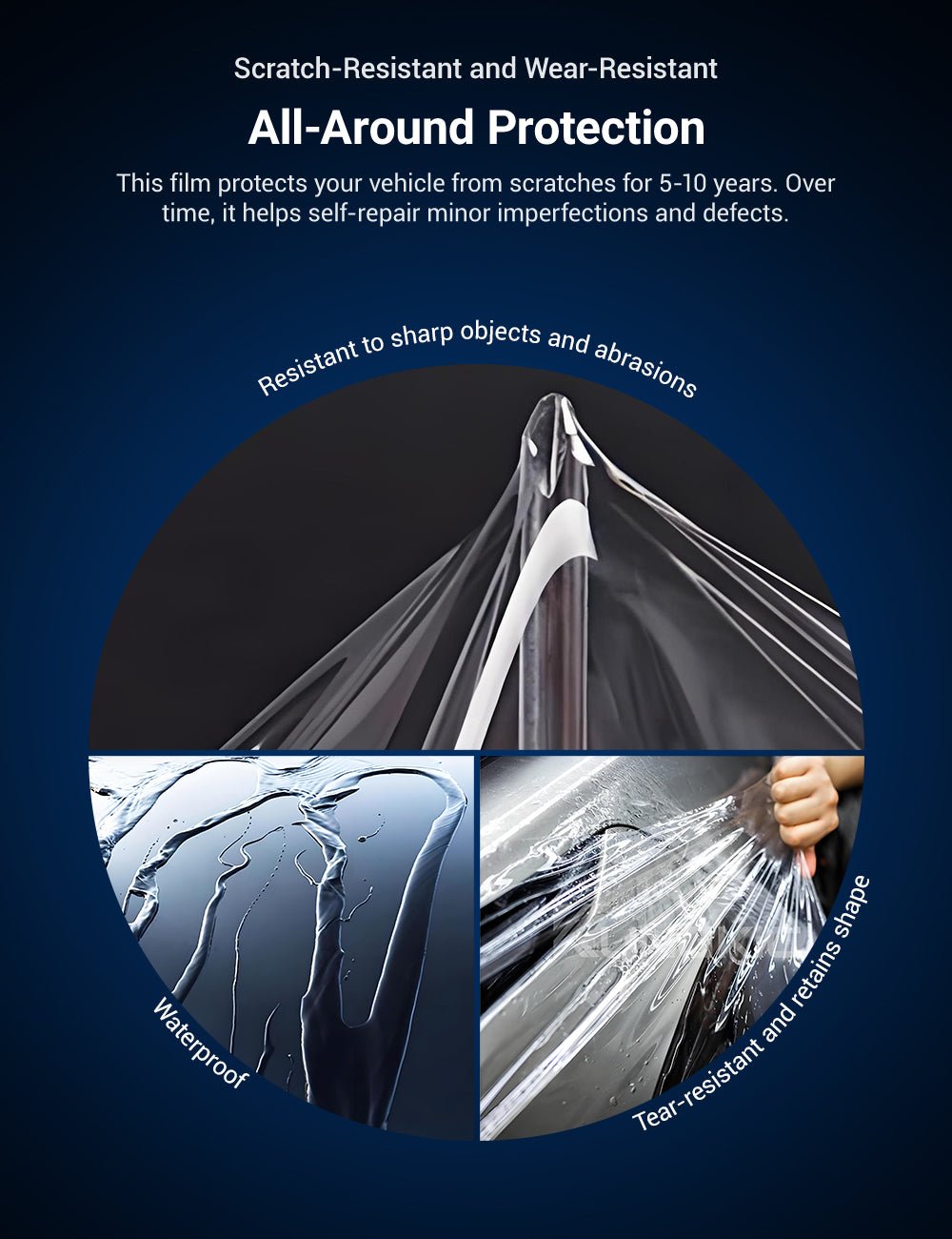 TPU Full Car Paint Protection Film for Cybertruck