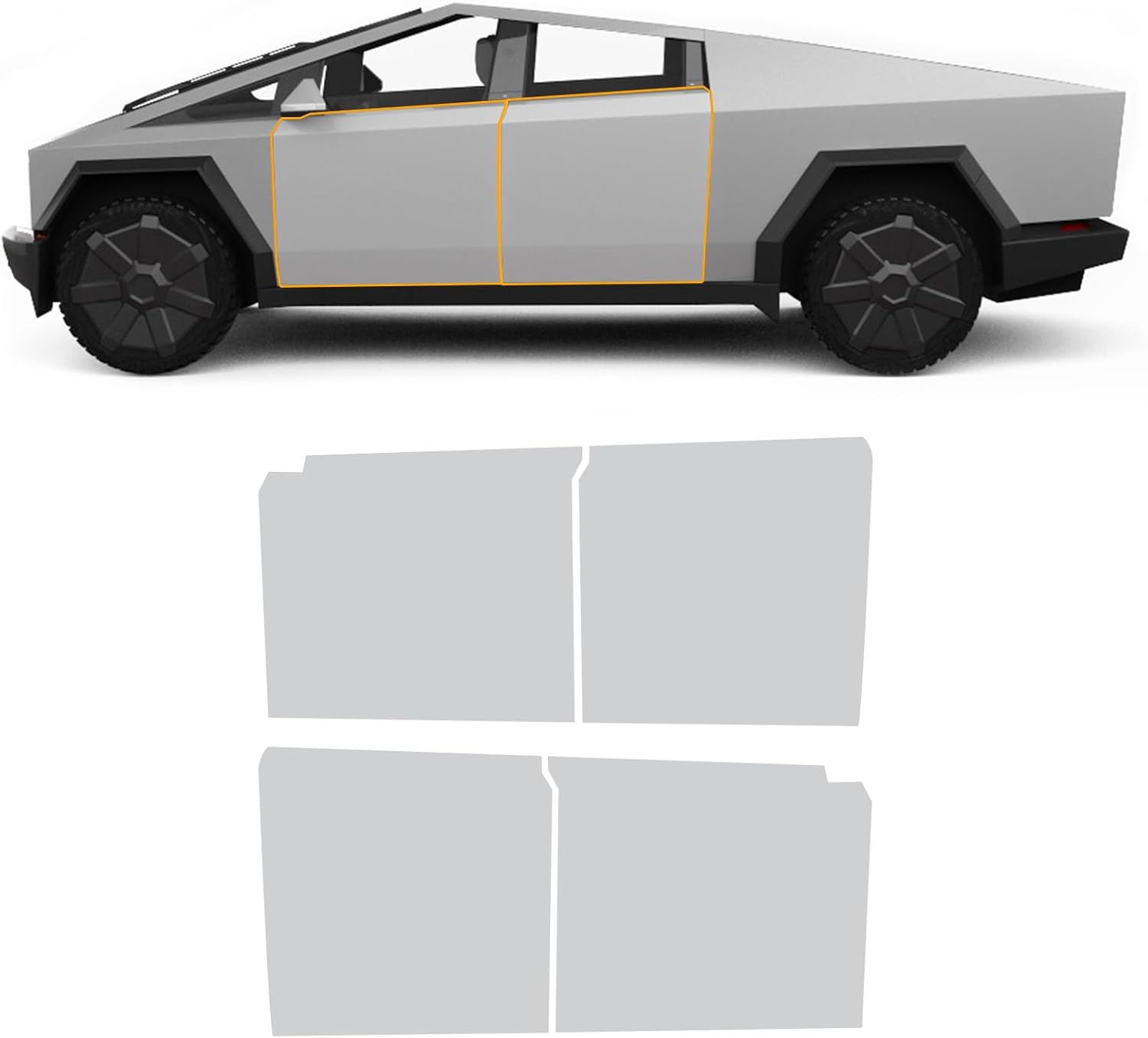 TPU Full Car Paint Protection Film for Cybertruck