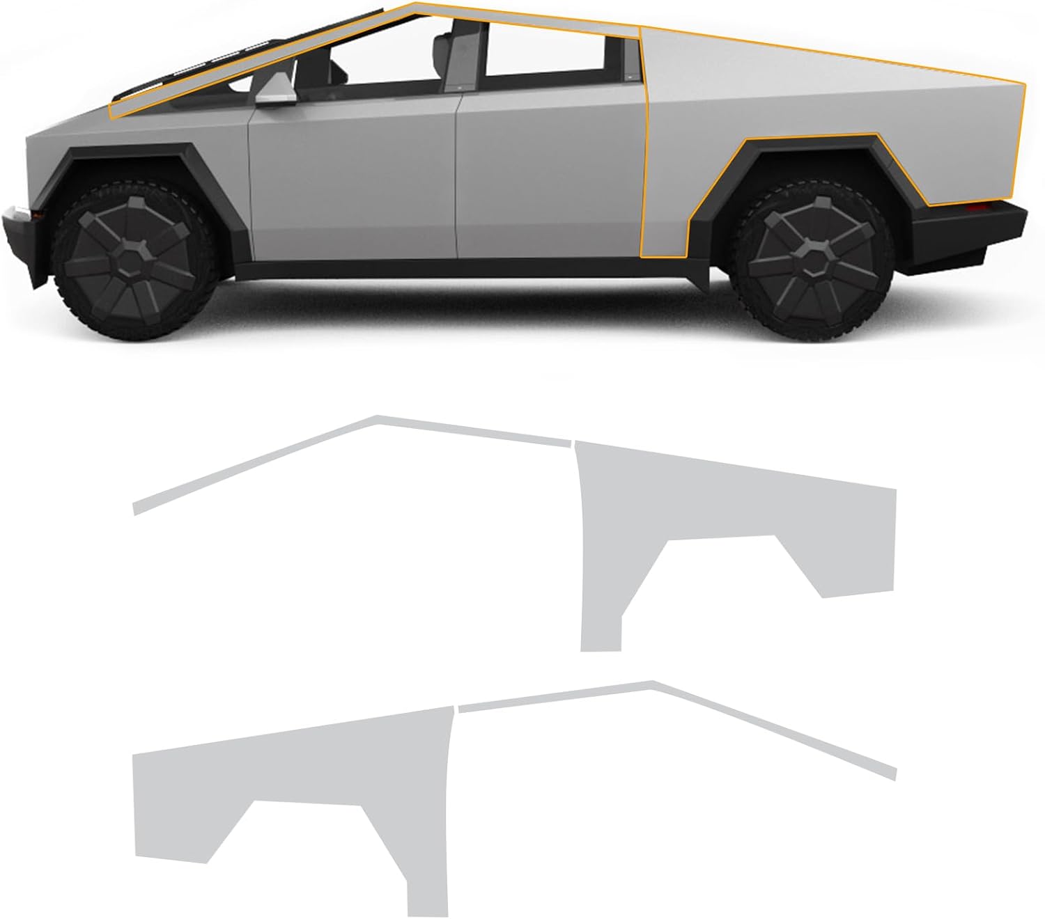 TPU Full Car Paint Protection Film for Cybertruck