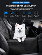 Waterproof Car Dog Seat Cover for Tesla Model Y/3/S/X/Cybertruck