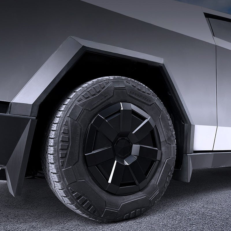 Wheel Covers Matte Black Hubcaps for Cybertruck