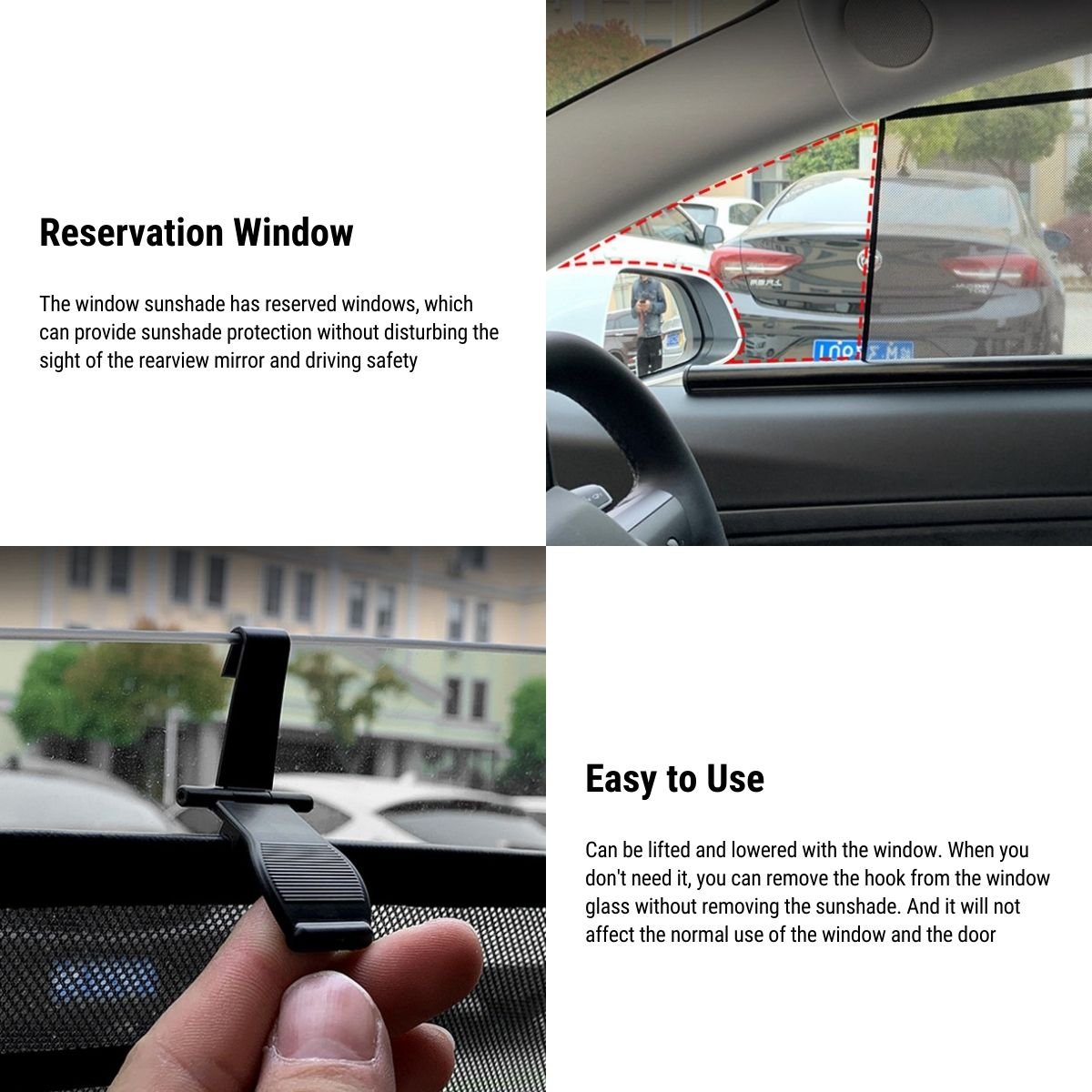 Window Sunshade for Tesla Model X